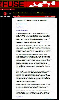 Doors of Passage - EnFuse E-zine