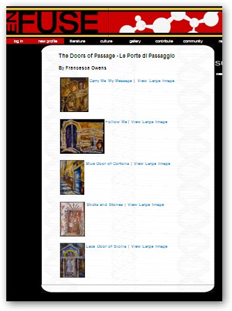 Doors of Passage - EnFuse E-zine